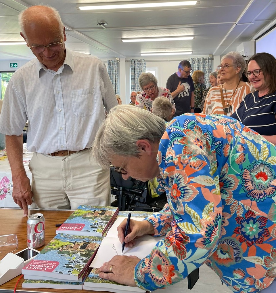 Kathryn Streatfield at the launch of Crofts Crossing, 20th July 2024