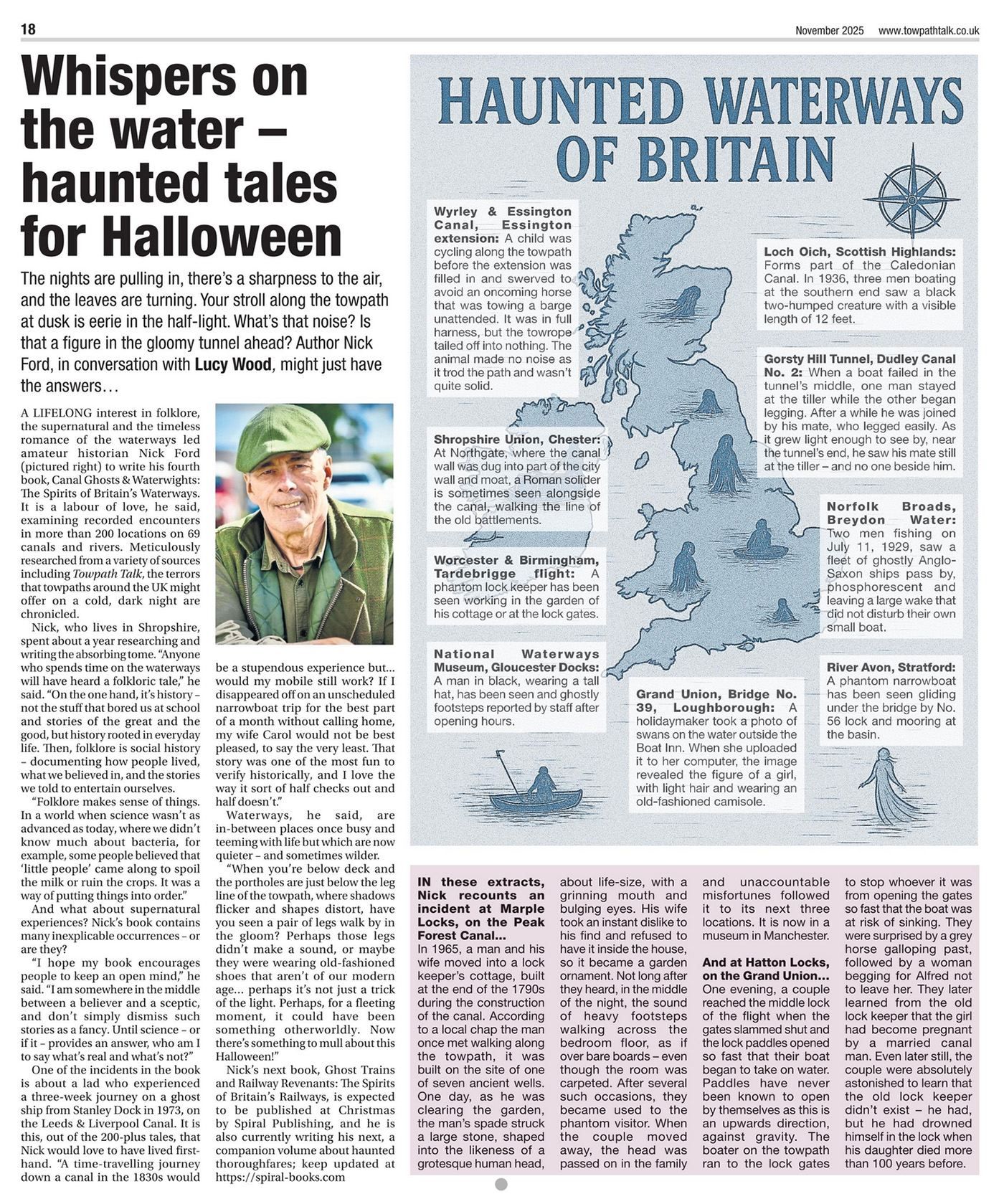Nick Ford in Towpath Talk ~ November 2025