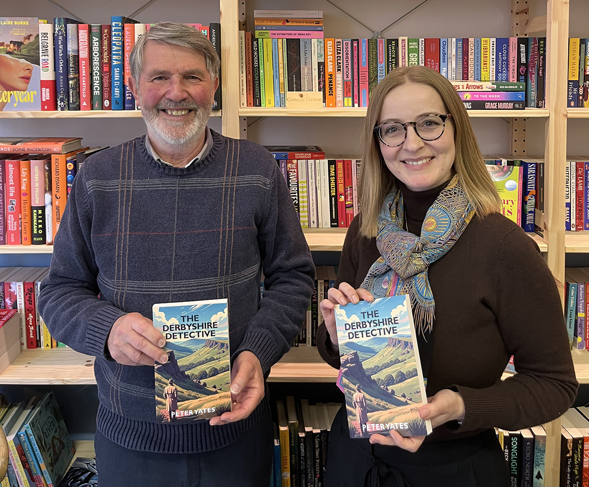Peter Yates and Jess from Hestia Books